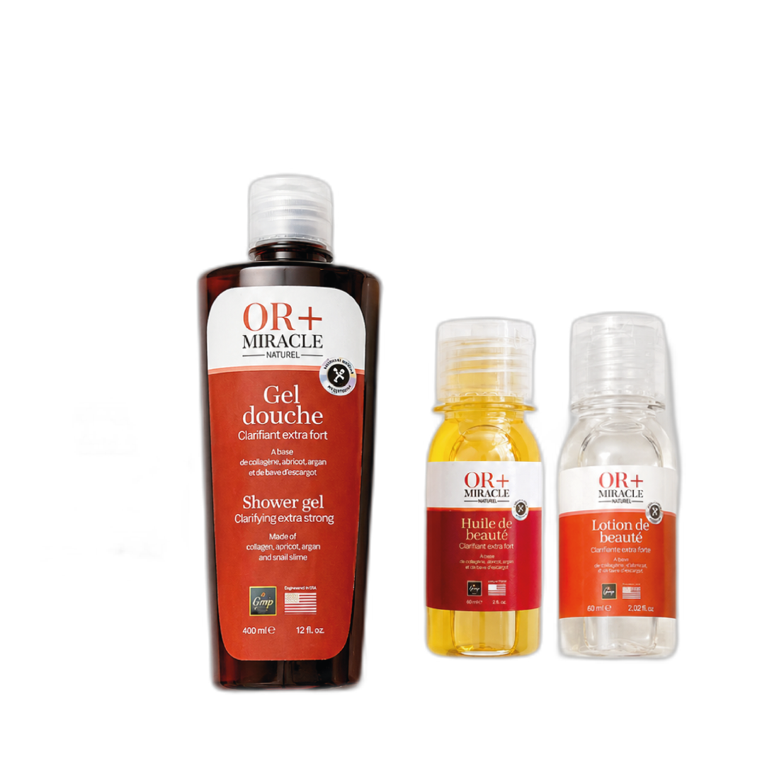 Gamme OR+ MIRACLE Naturel